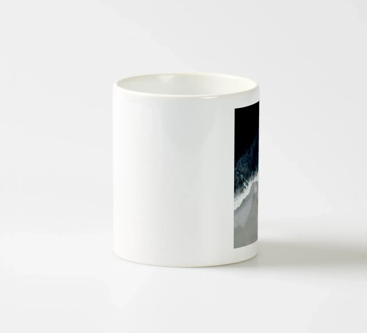Blue Sea ceramic mug by Nadjaa