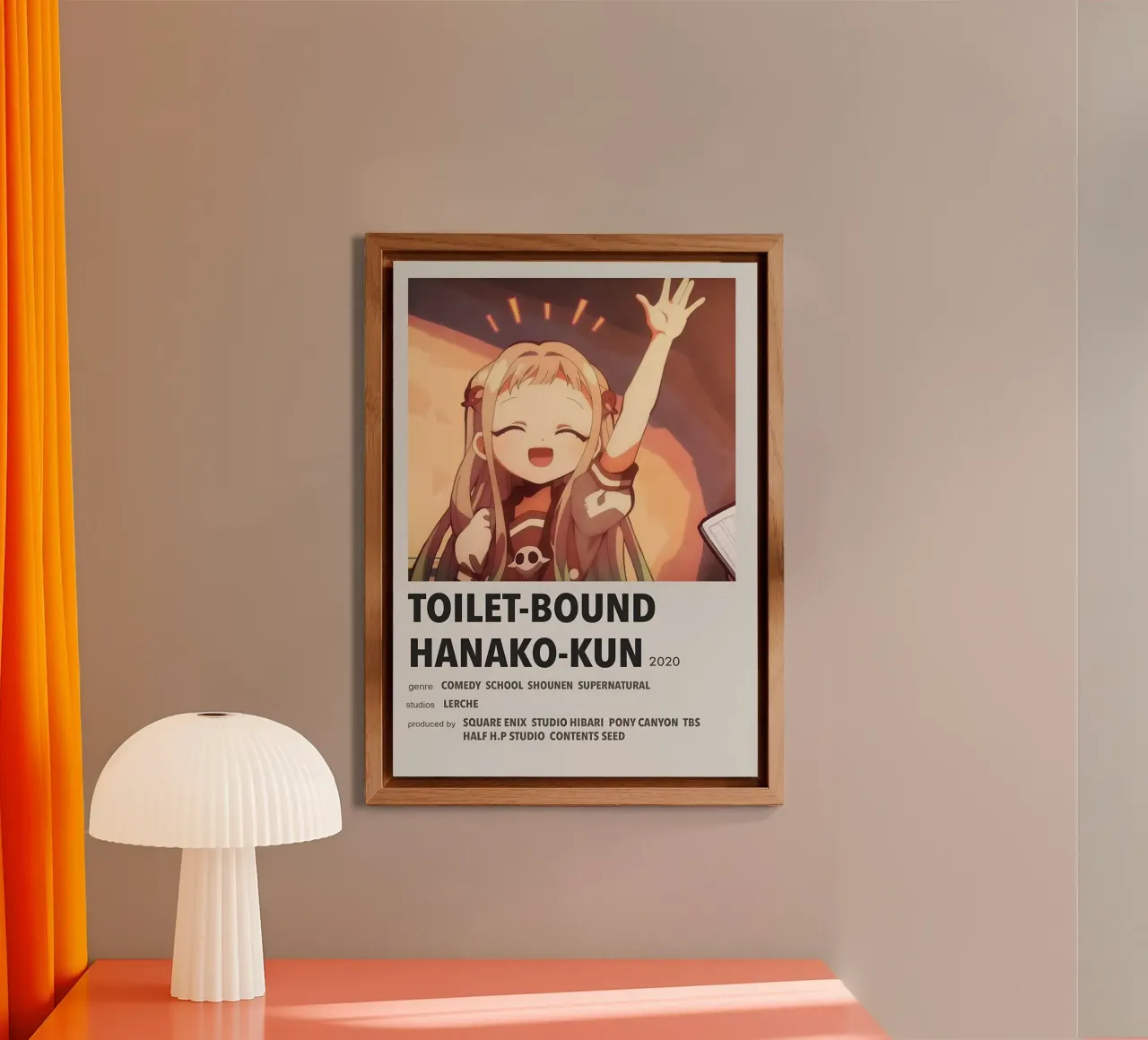 TOILET-BOUND HANAKO-KUN  2020 alluminio dibond da Totoya