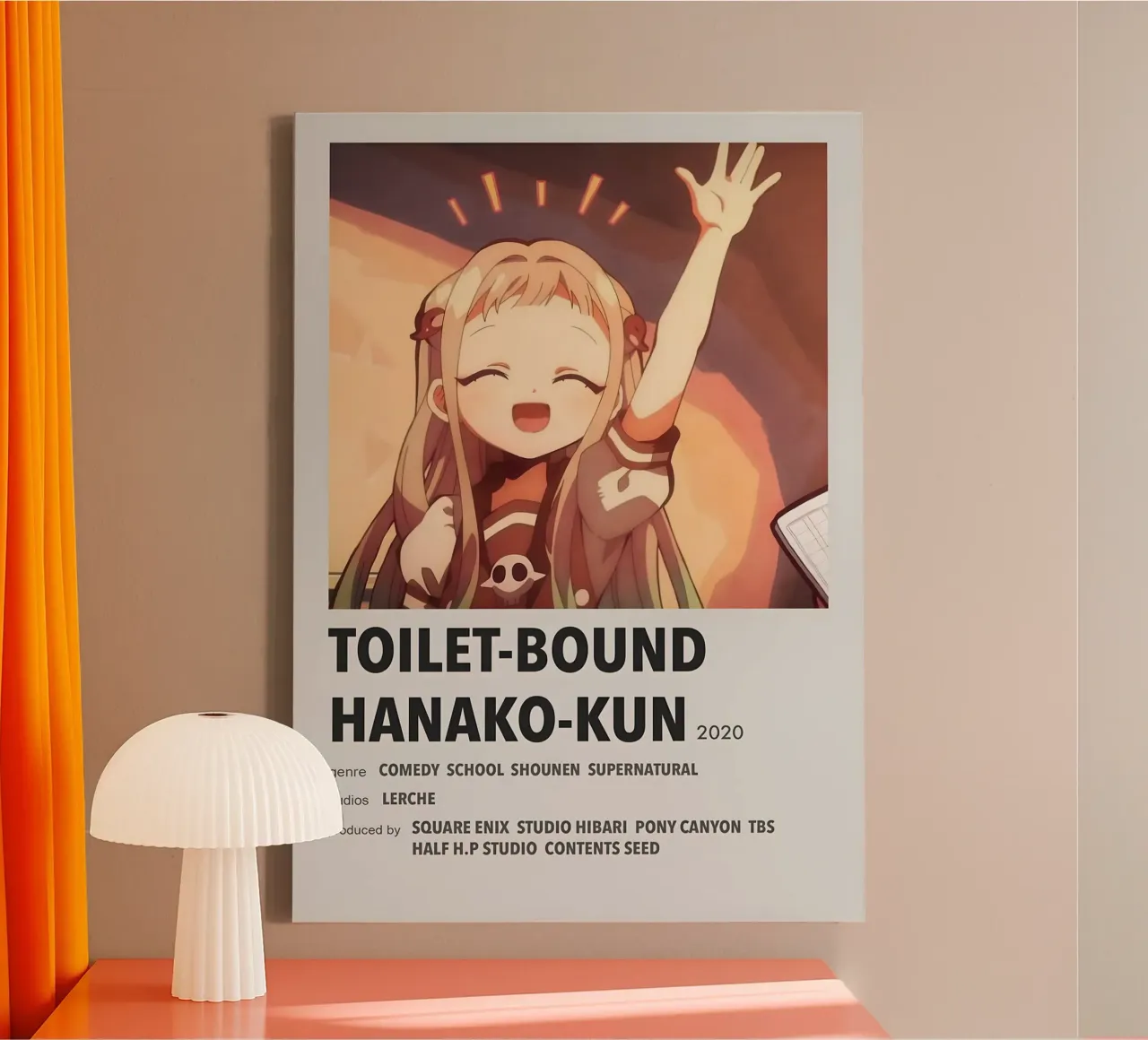 TOILET-BOUND HANAKO-KUN  2020 tela con Cornice a cassetta da Totoya
