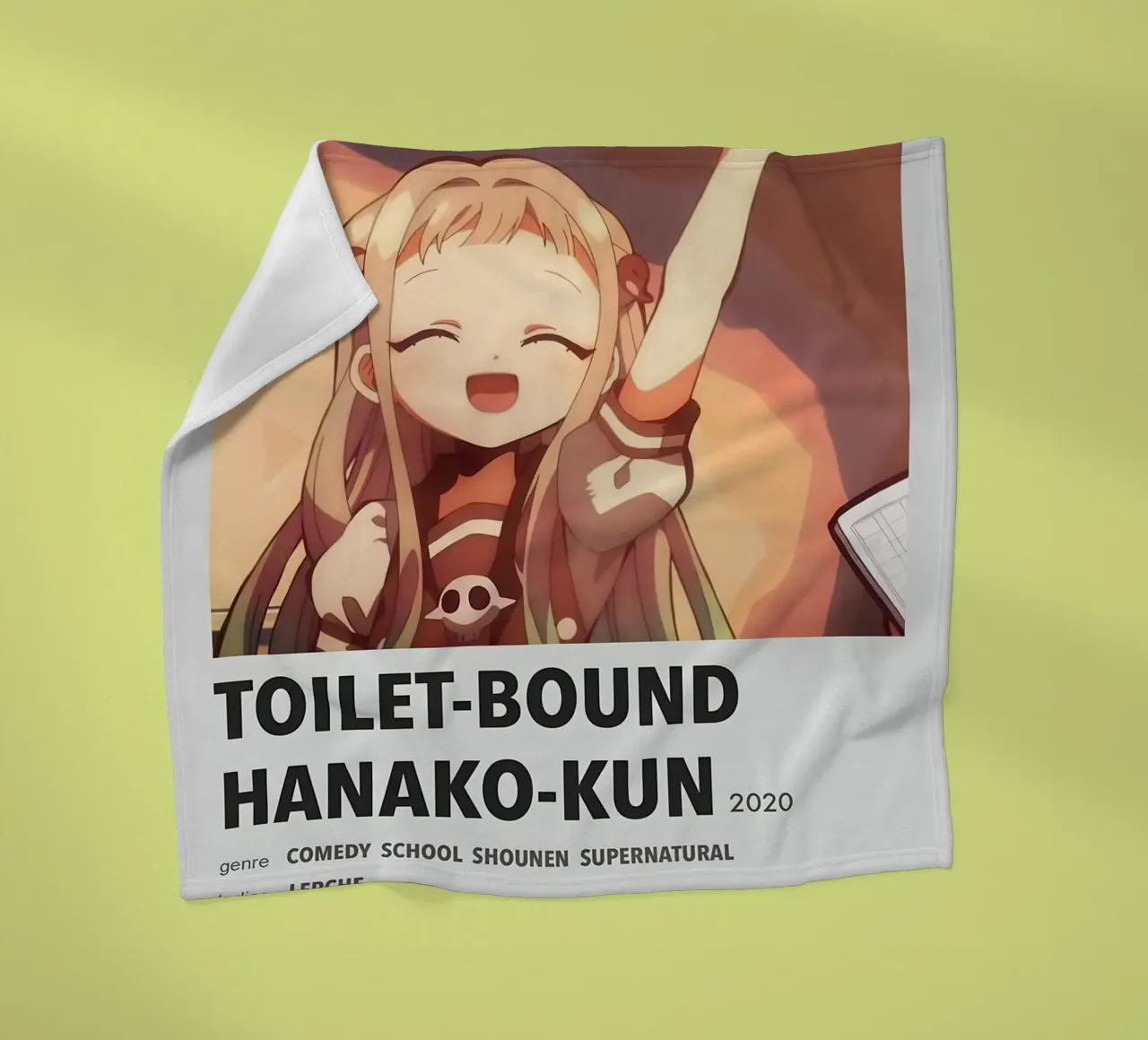 TOILET-BOUND HANAKO-KUN  2020 coperta in pile da Totoya