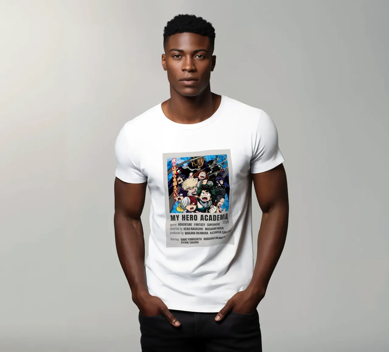 MY HERO ACADEMIA 2016 t-shirt da Totoya
