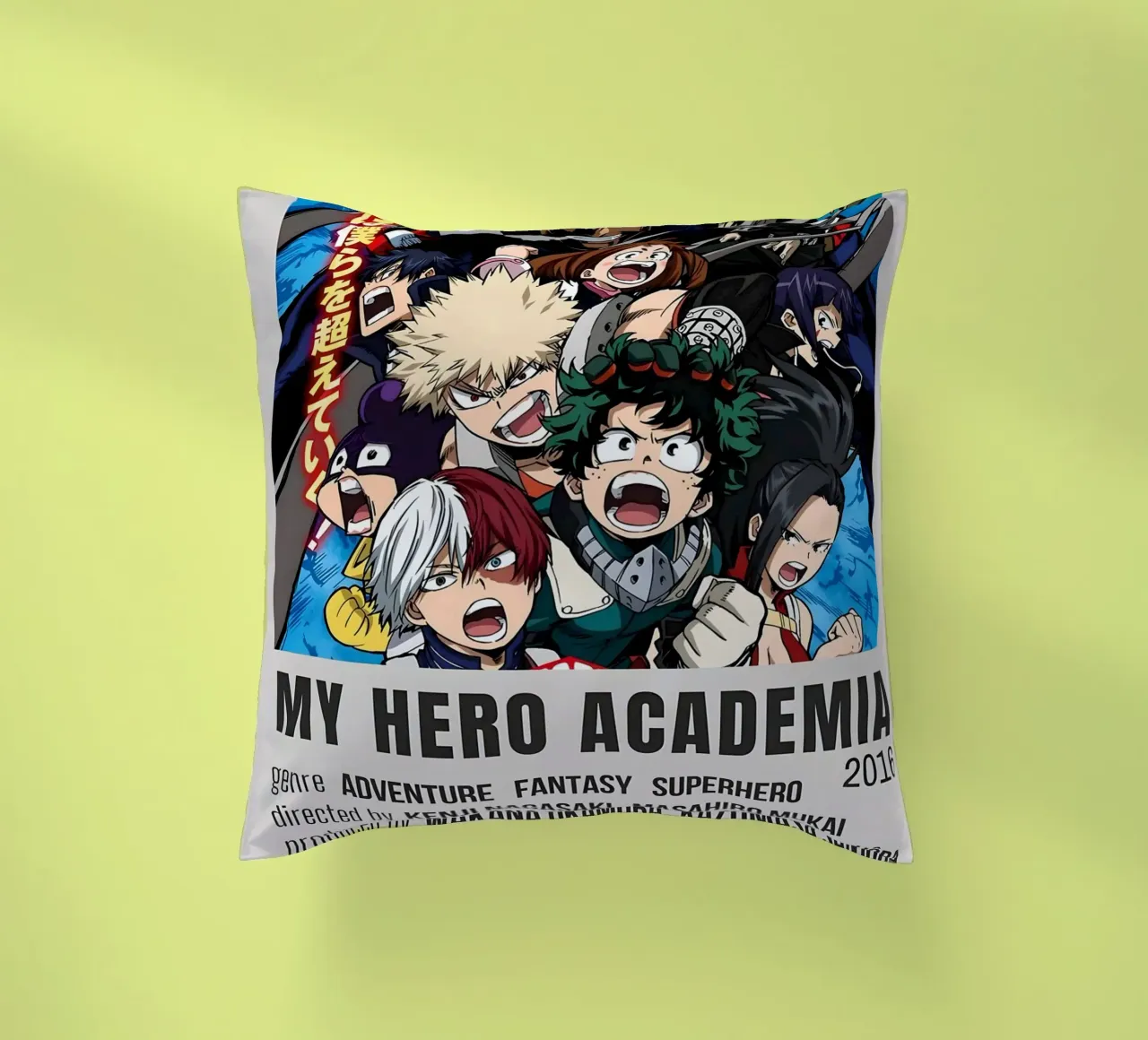 MY HERO ACADEMIA 2016 cuscino da Totoya