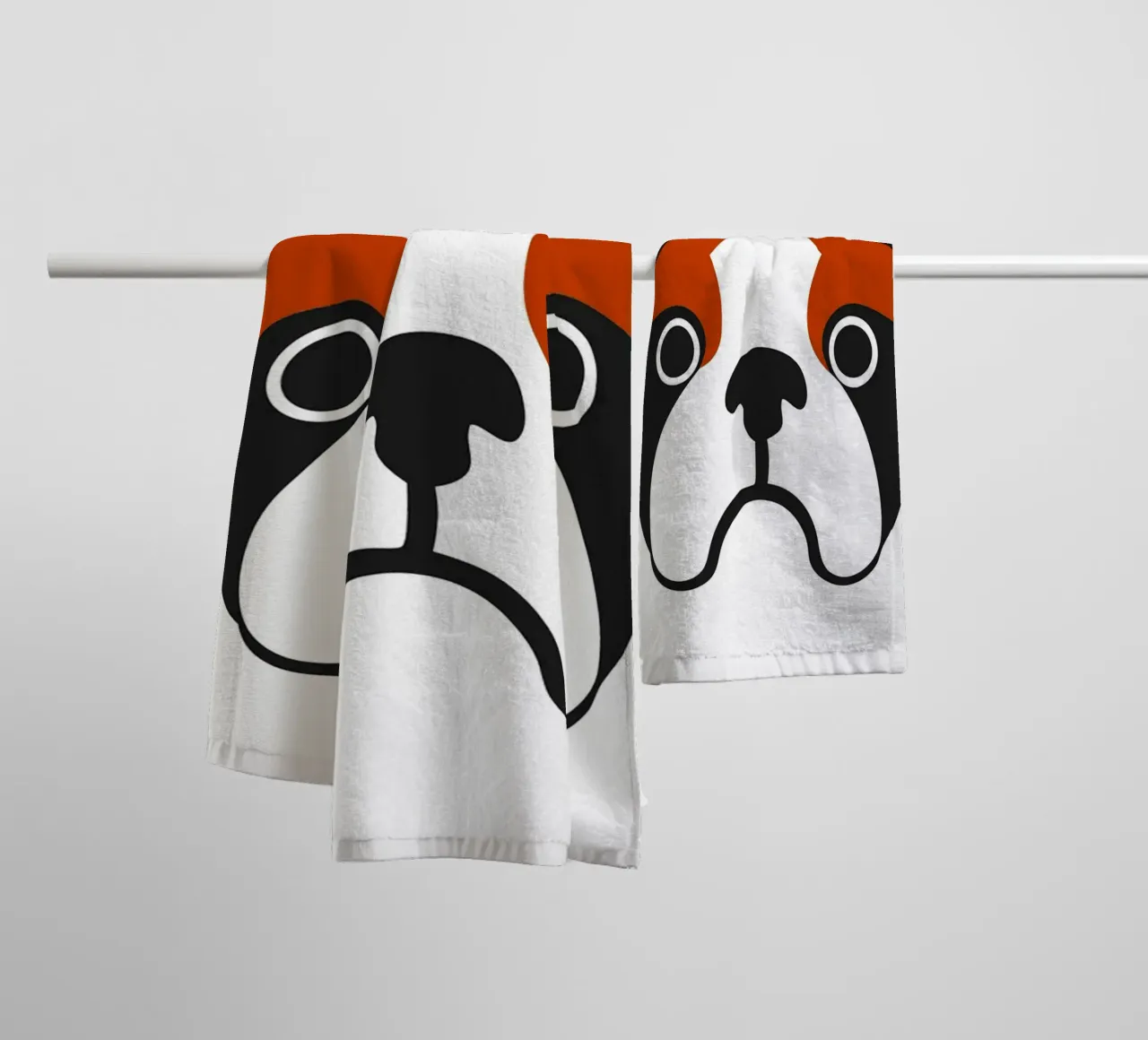 Un cane asciugamano da bagno da LOOK DIFFERENT