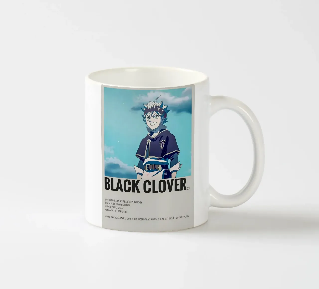 BLACK CLOVER 2017 tazza in ceramica da Totoya
