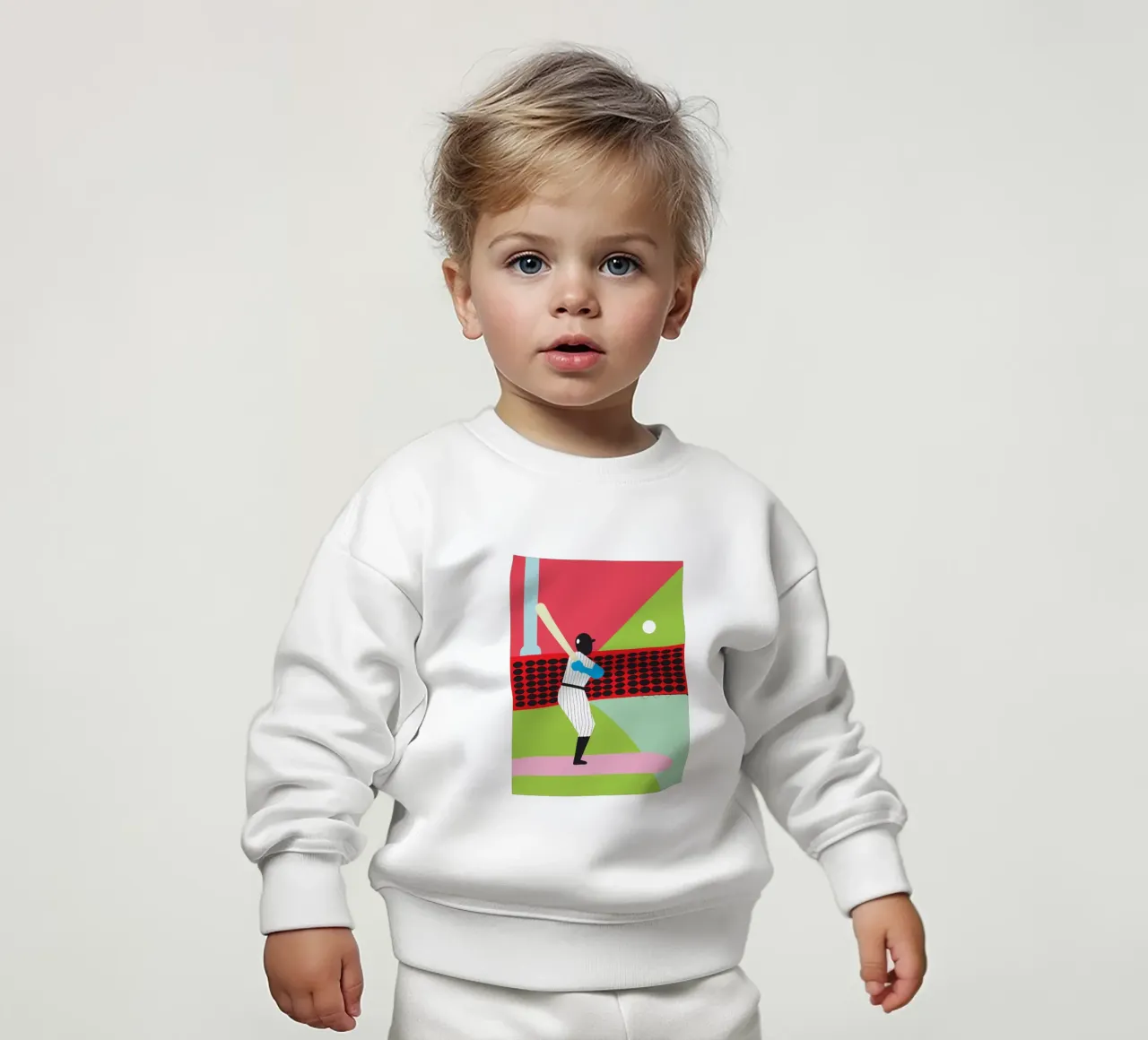 Giocare a baseball felpa neonato da LOOK DIFFERENT
