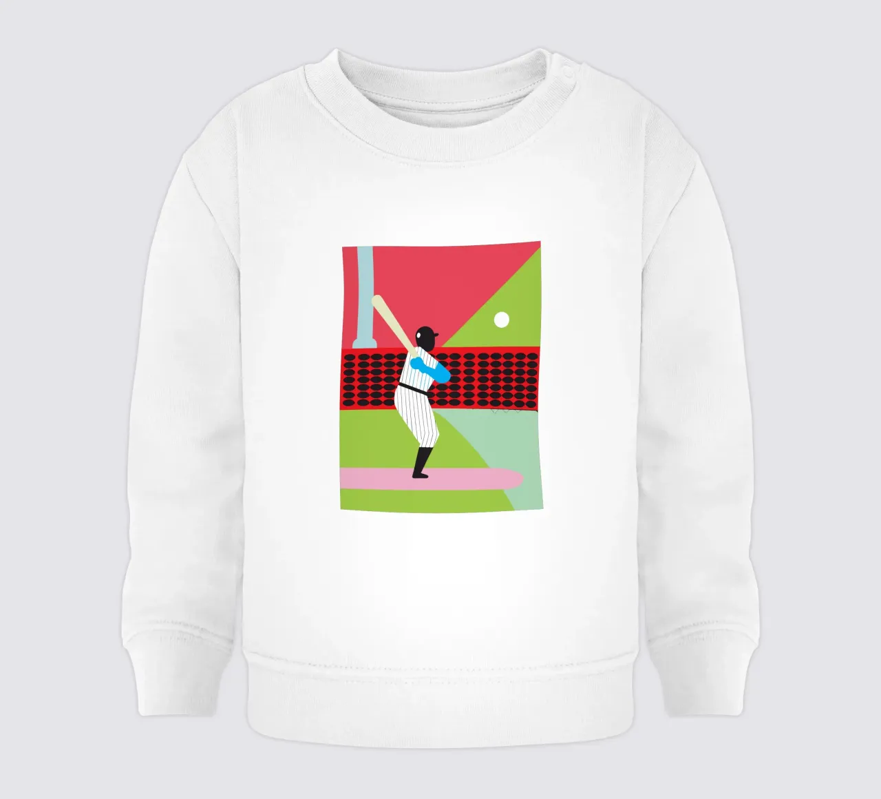 Giocare a baseball felpa neonato da LOOK DIFFERENT