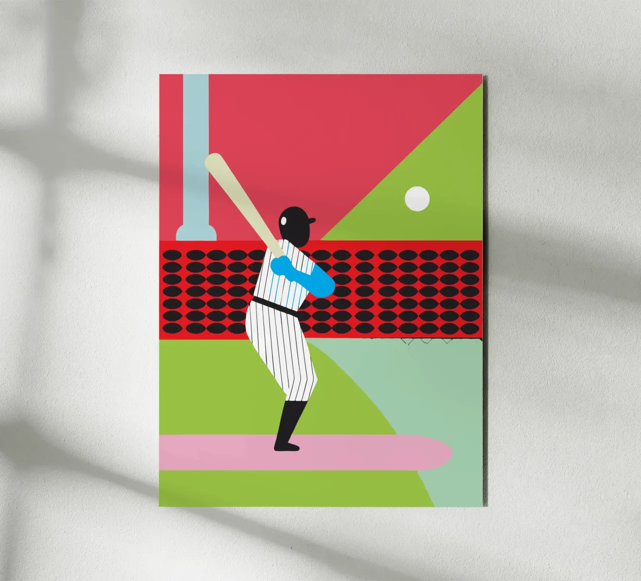 Giocare a baseball alluminio dibond da LOOK DIFFERENT