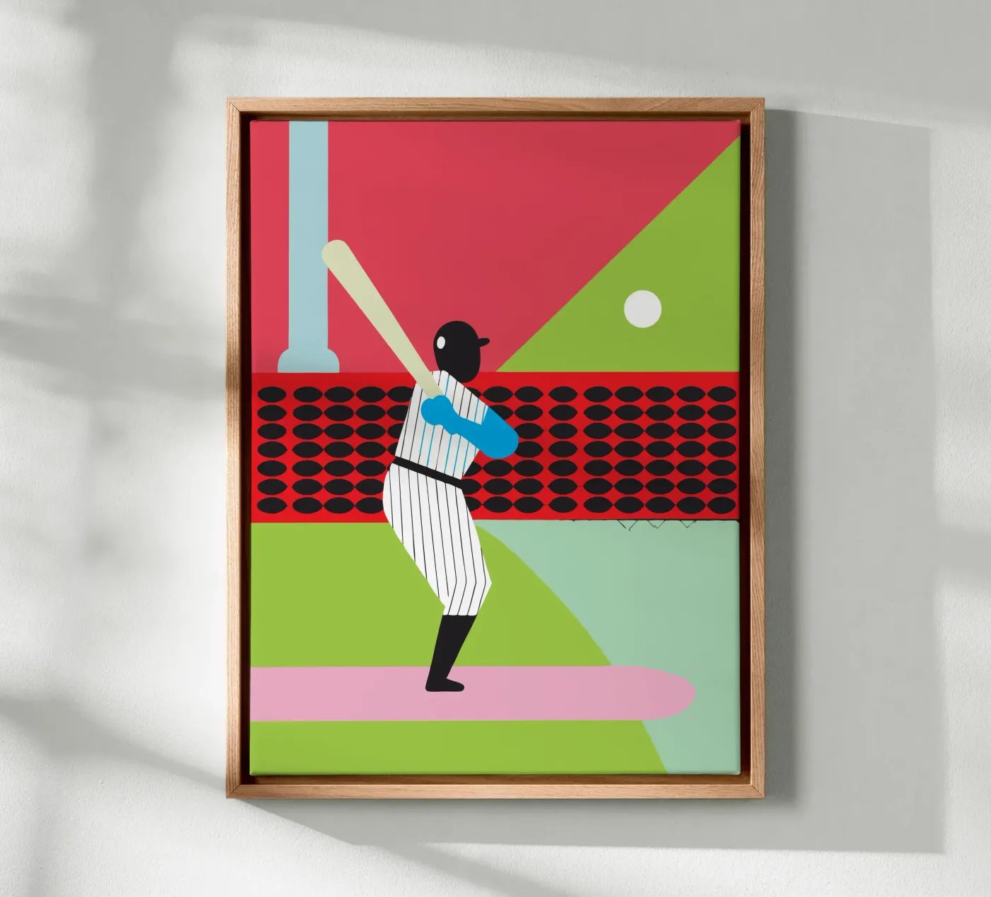 Playing Baseball canvas by LOOK DIFFERENT
