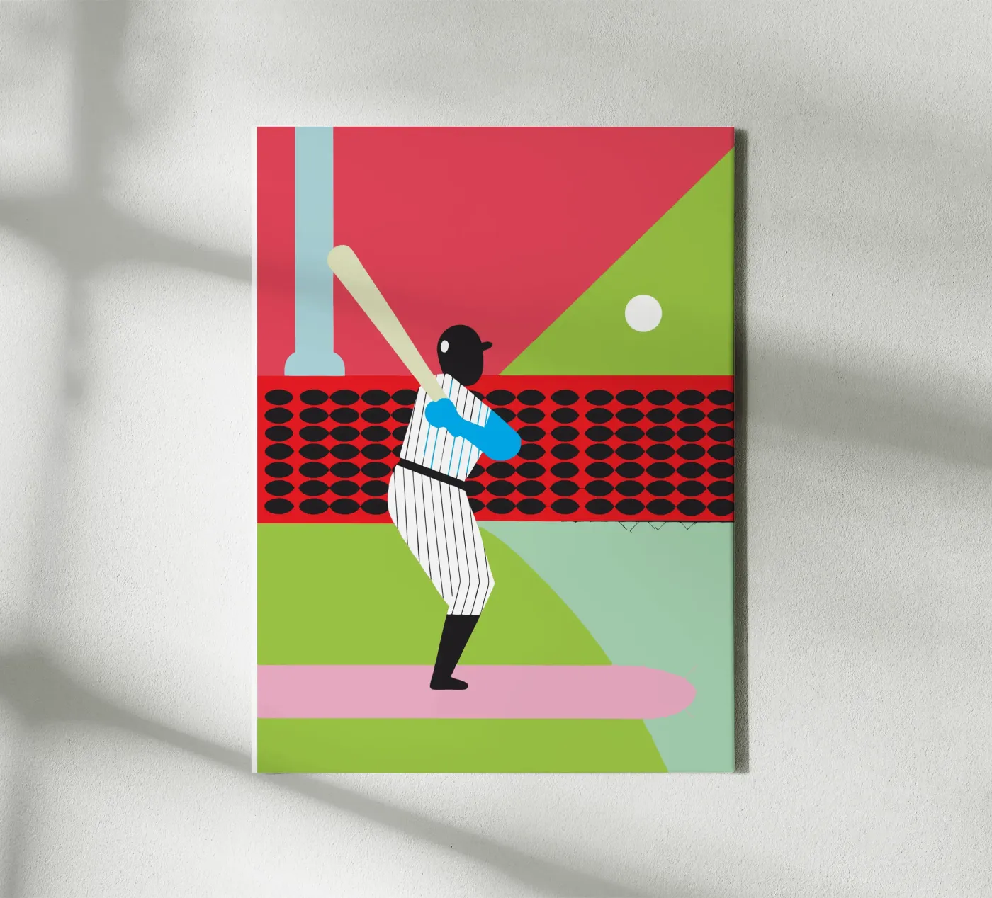 Playing Baseball canvas by LOOK DIFFERENT