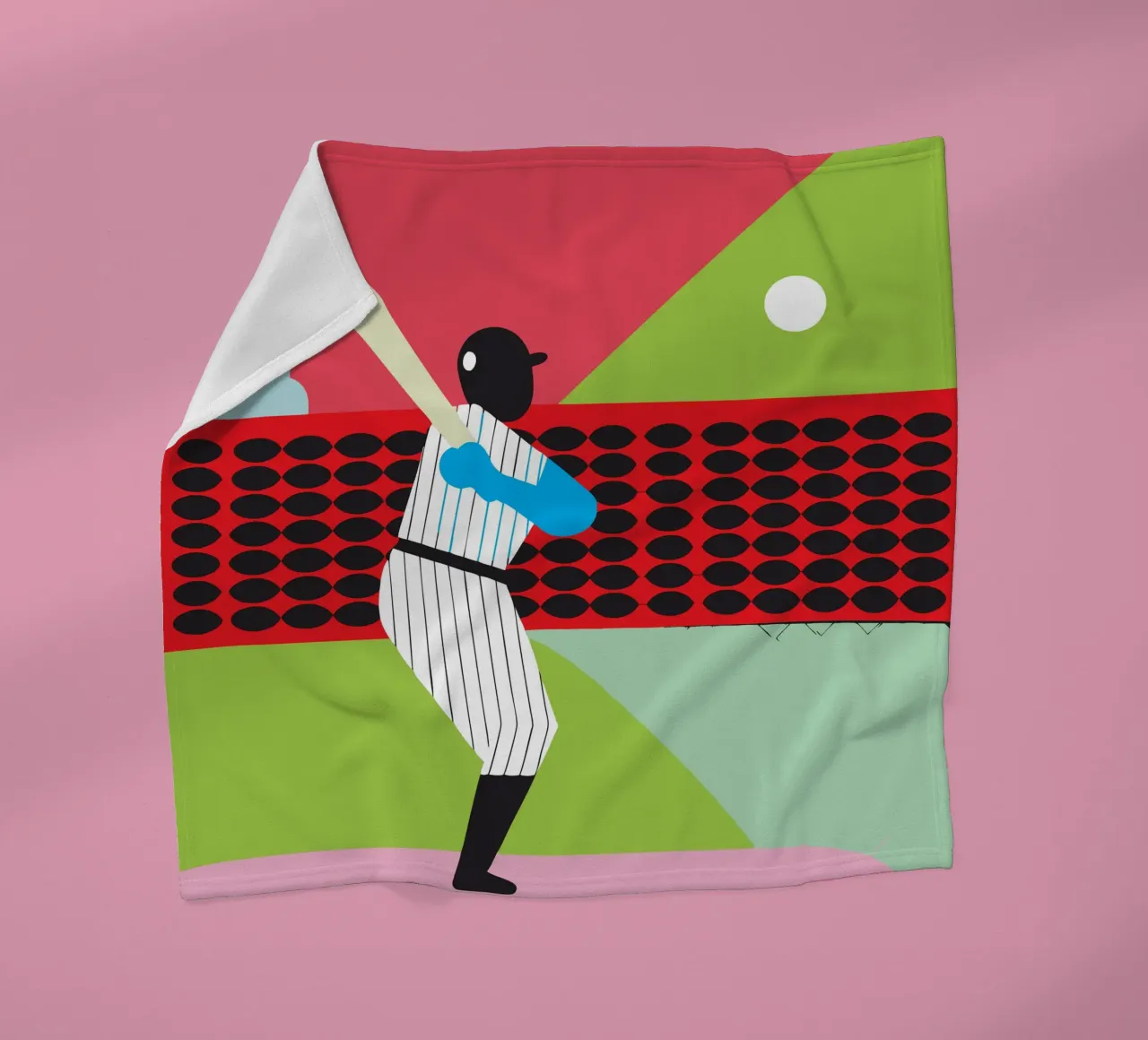 Giocare a baseball coperta in pile da LOOK DIFFERENT