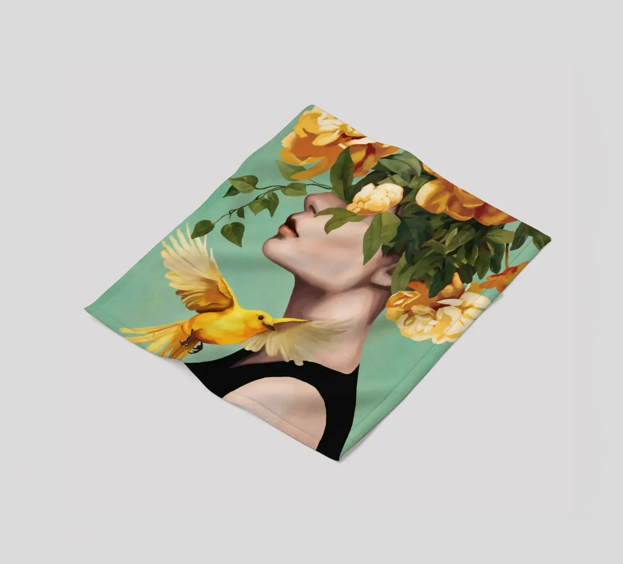 Blooming Essence 2 coperta in pile da Nadjaa