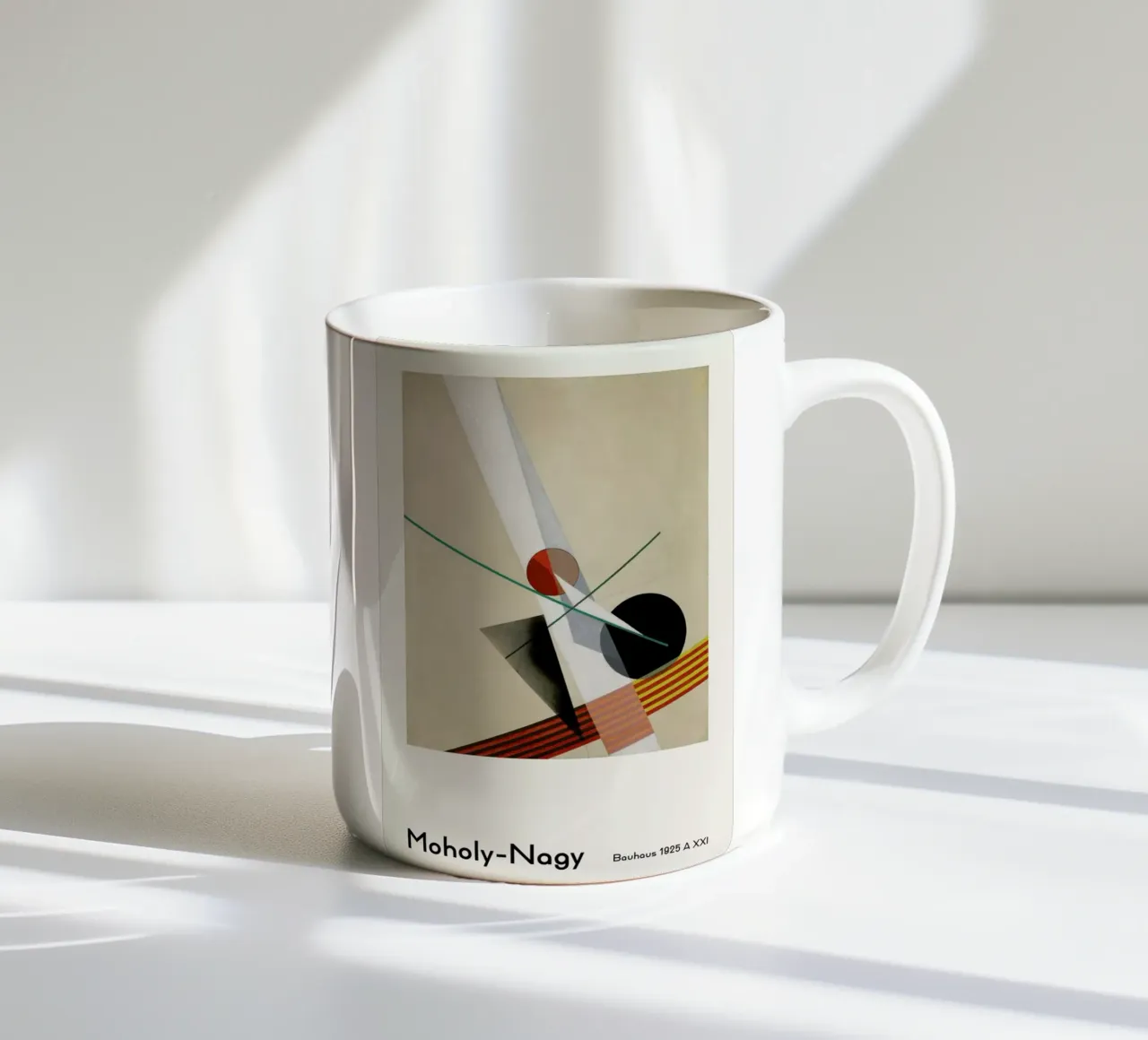 László Moholy-Nagy - A XXI tazza in ceramica da ARTOTHEK