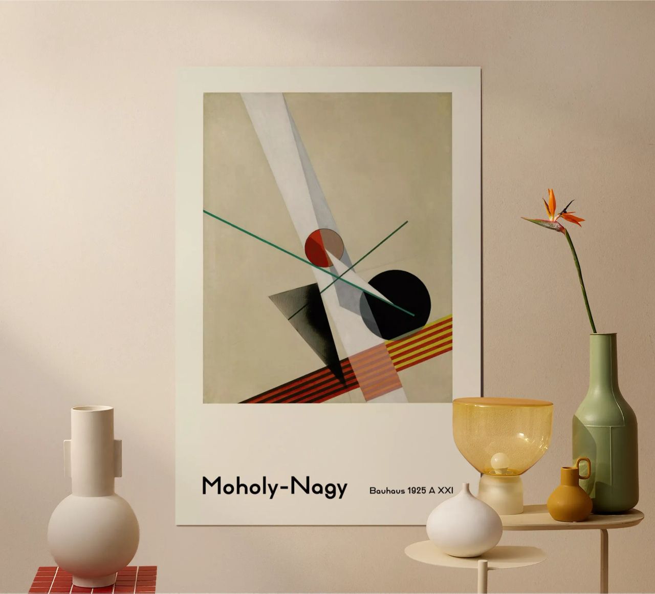 László Moholy-Nagy - A XXI poster by ARTOTHEK