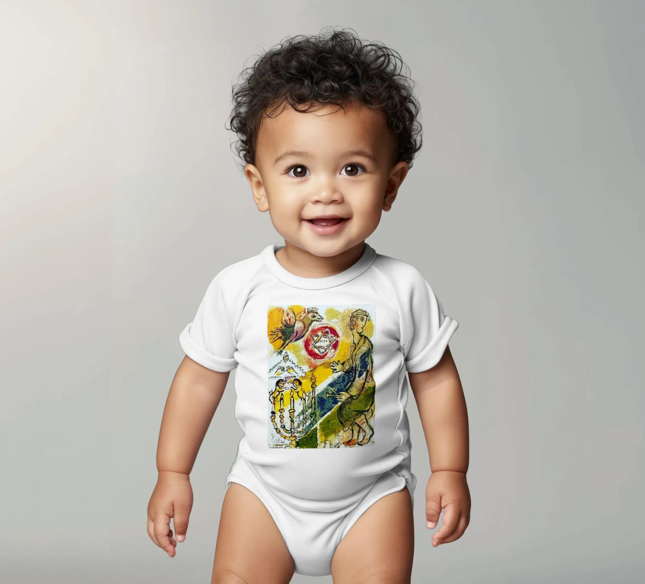 MARC CHAGALL Exodus - Étoile de David body bébé de DuncanBennett shop