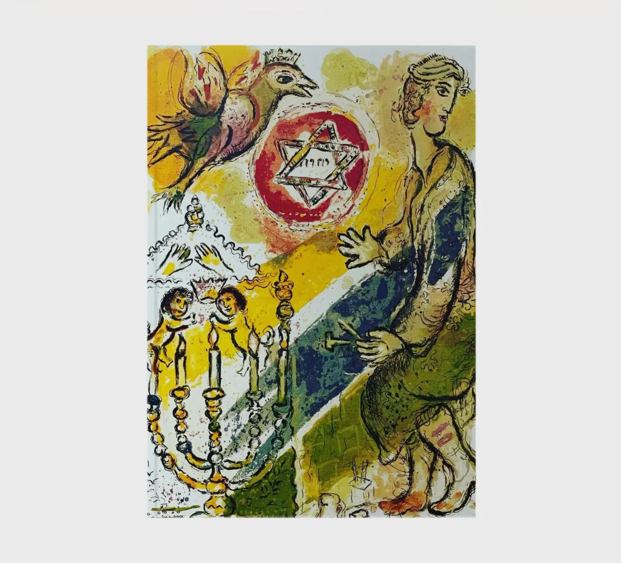 MARC CHAGALL Esodo - Stella di Davide diario da DuncanBennett shop