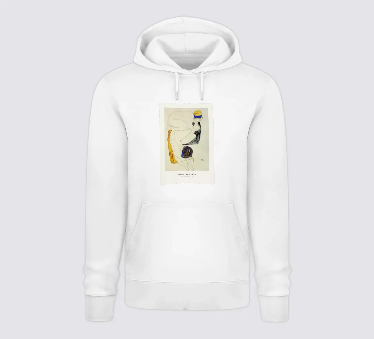 Schiele - Two Lying Figures felpa con cappuccio da ARTOTHEK