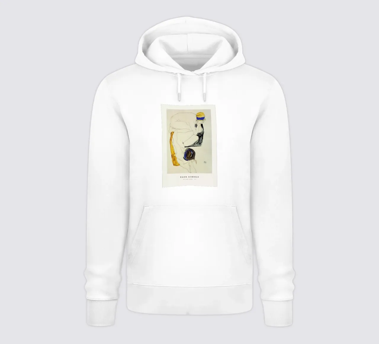 Schiele - Two Lying Figures sudadera con capucha de ARTOTHEK