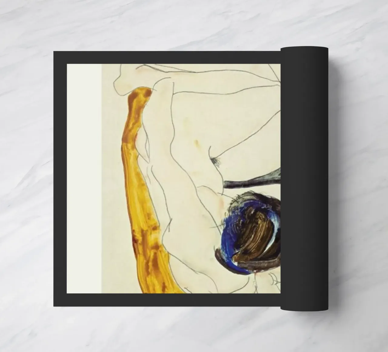 Schiele - Two Lying Figures zerbino da ARTOTHEK