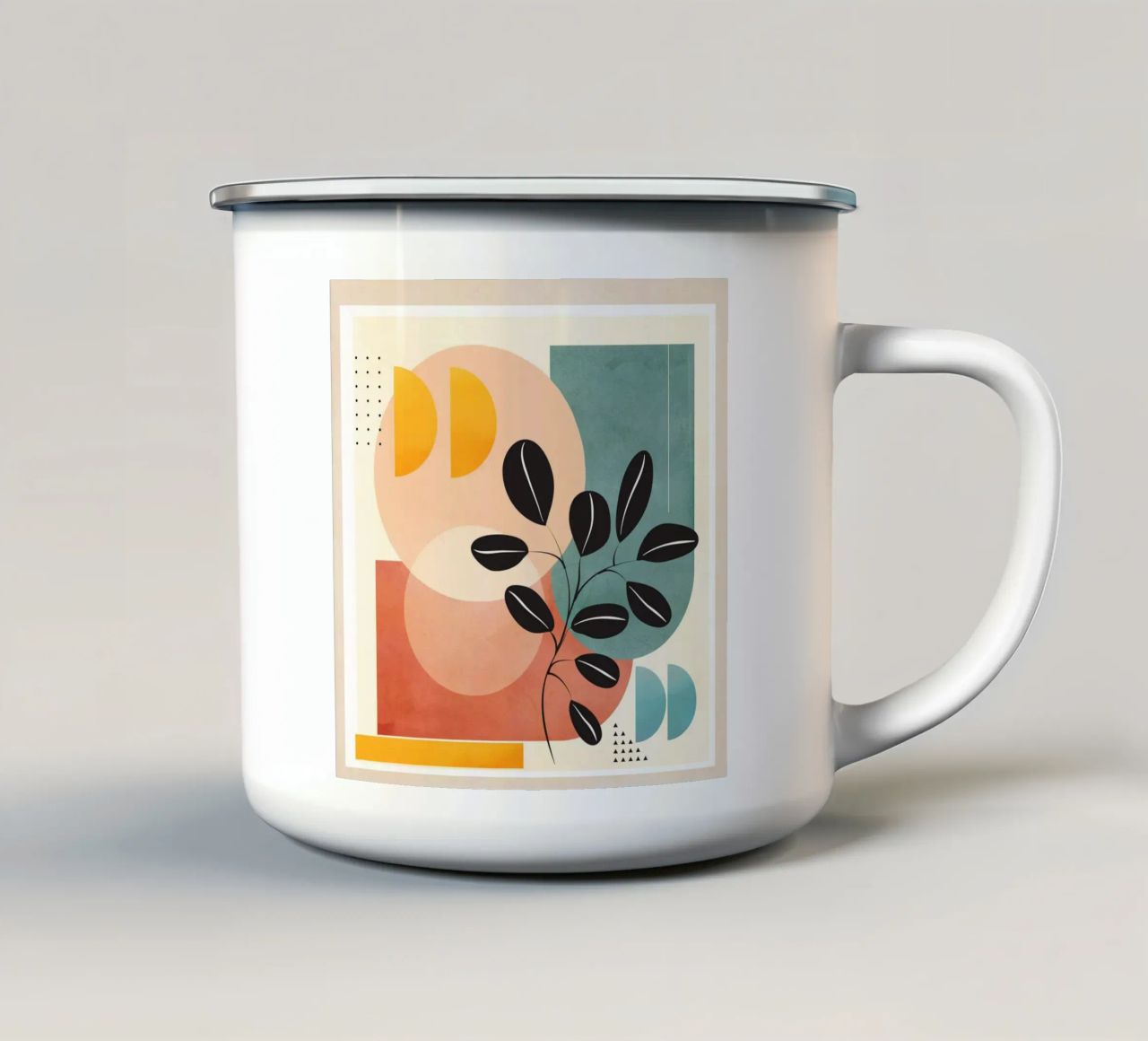 Tropical Geometry  01 tazza in smalto da cityart