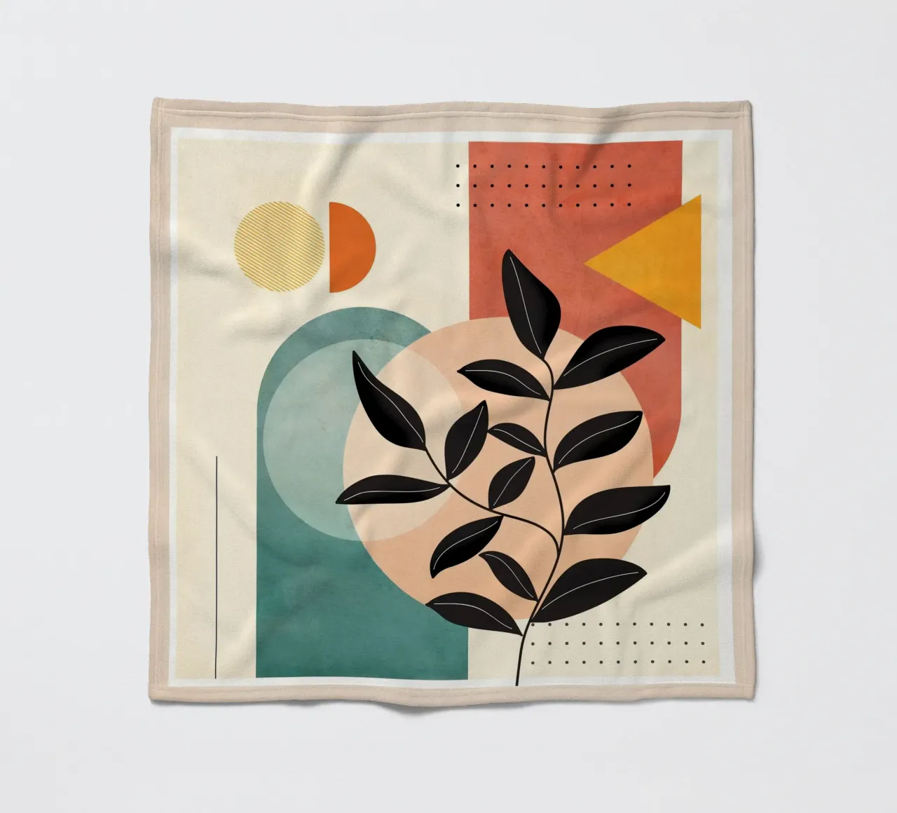 Tropical Geometry  04 coperta in pile da cityart