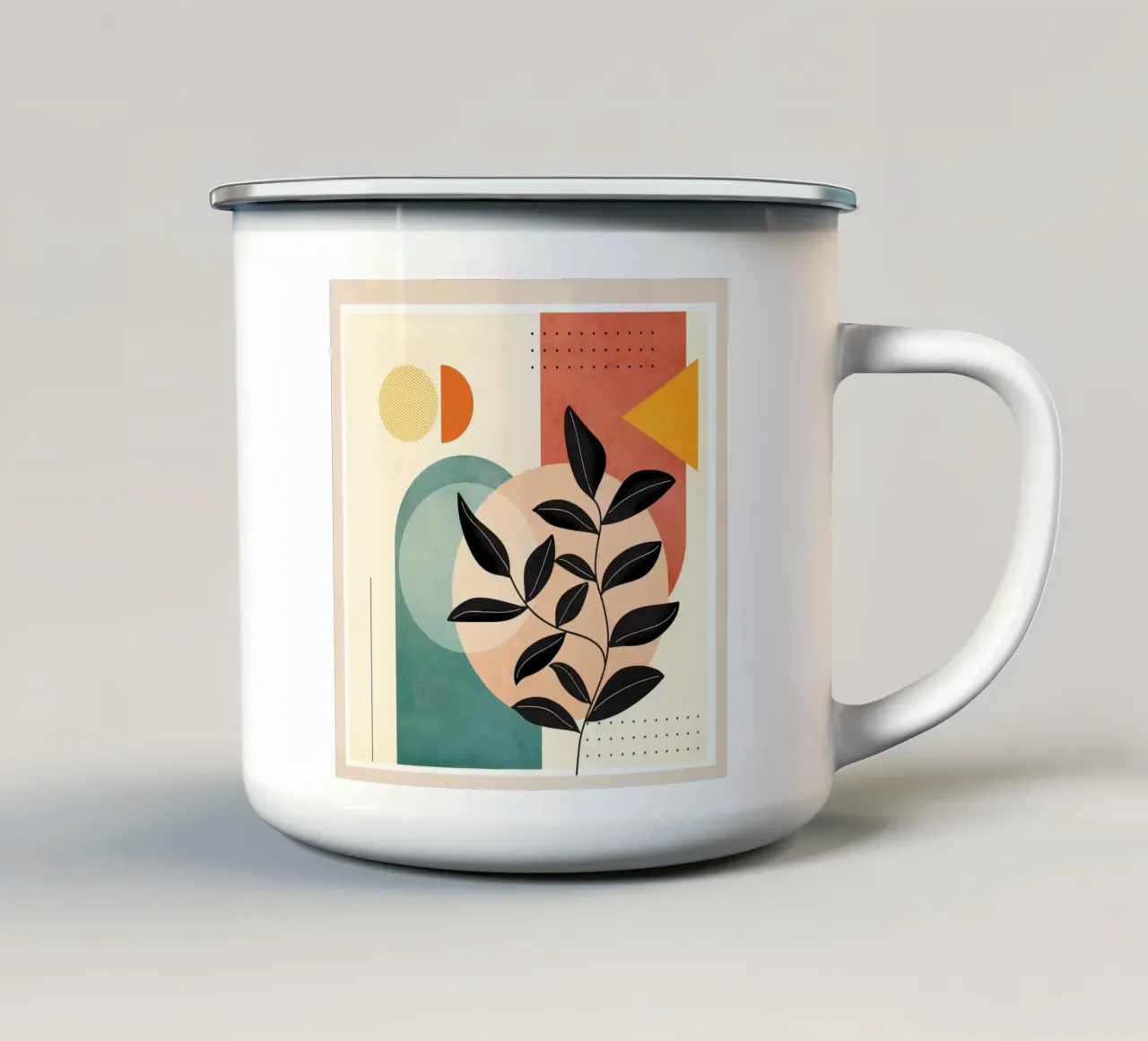 Tropical Geometry  04 tazza in smalto da cityart