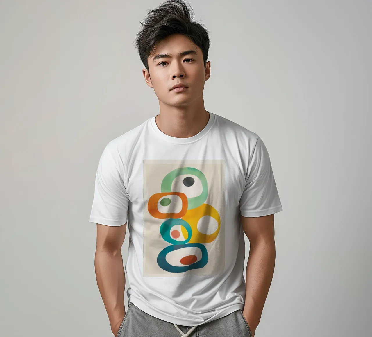 Mid-Century Modern Abstract Art 06 t-shirt da cityart
