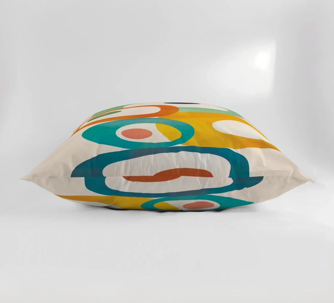 Mid-Century Modern Abstract Art 06 cuscino da cityart
