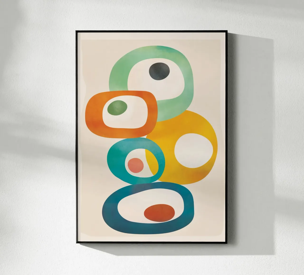 Mid-Century Modern Abstract Art 06 plexiglass da cityart