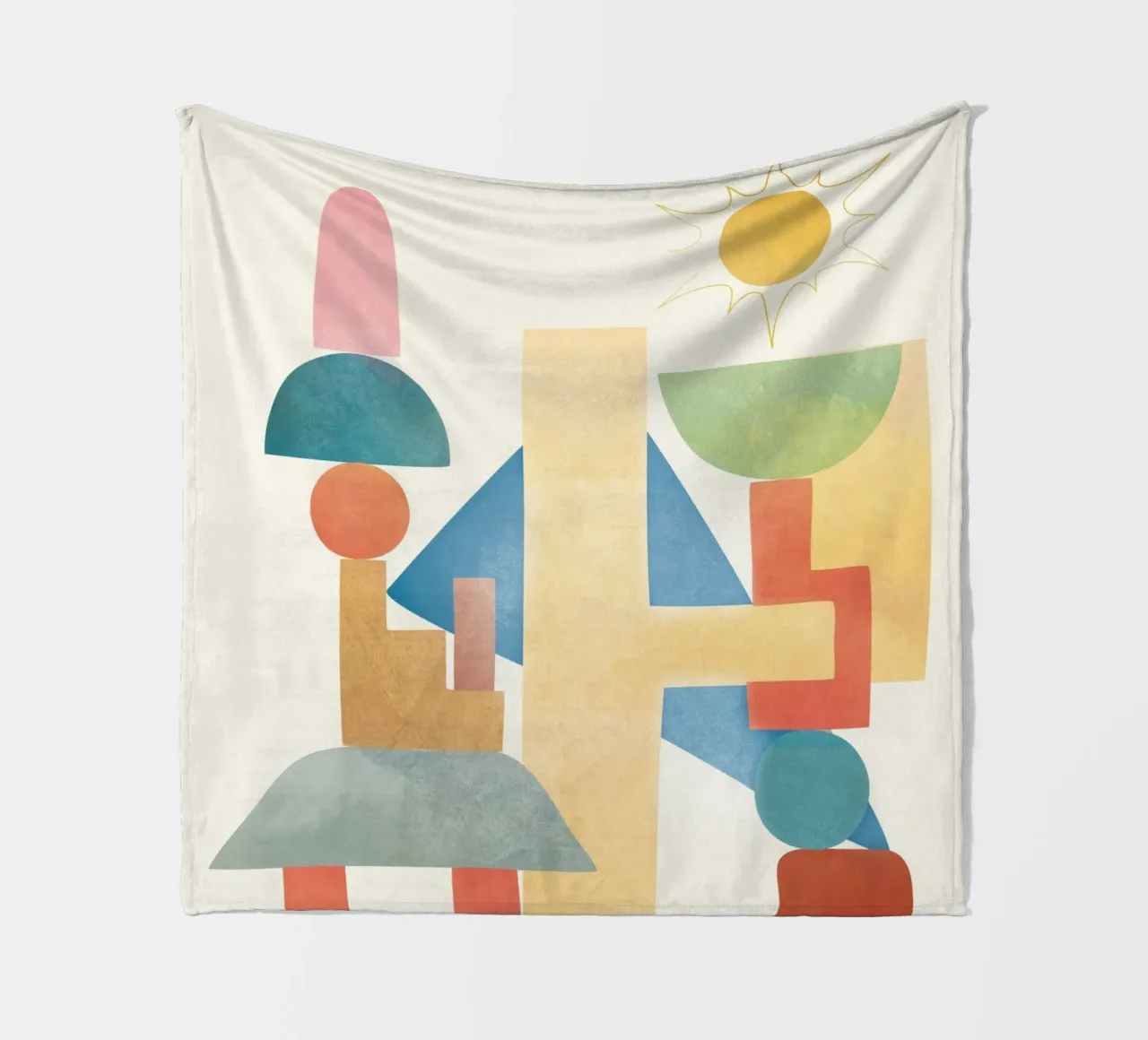 Modern Abstract Art 81 coperta in pile da cityart