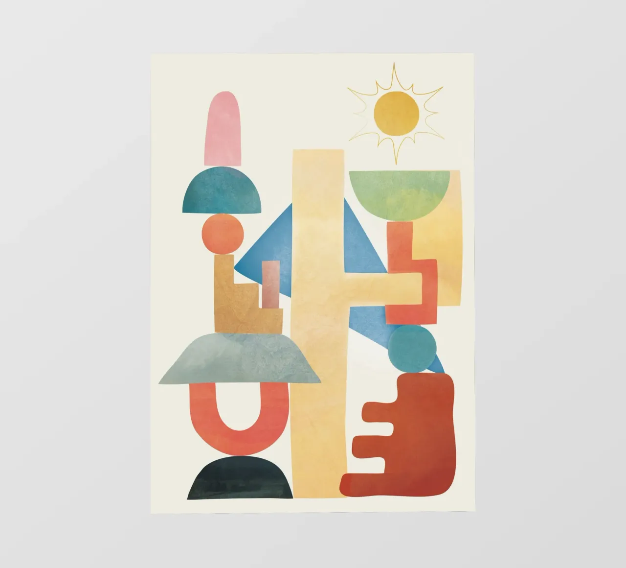 Modern Abstract Art 81 telo in pvc da cityart