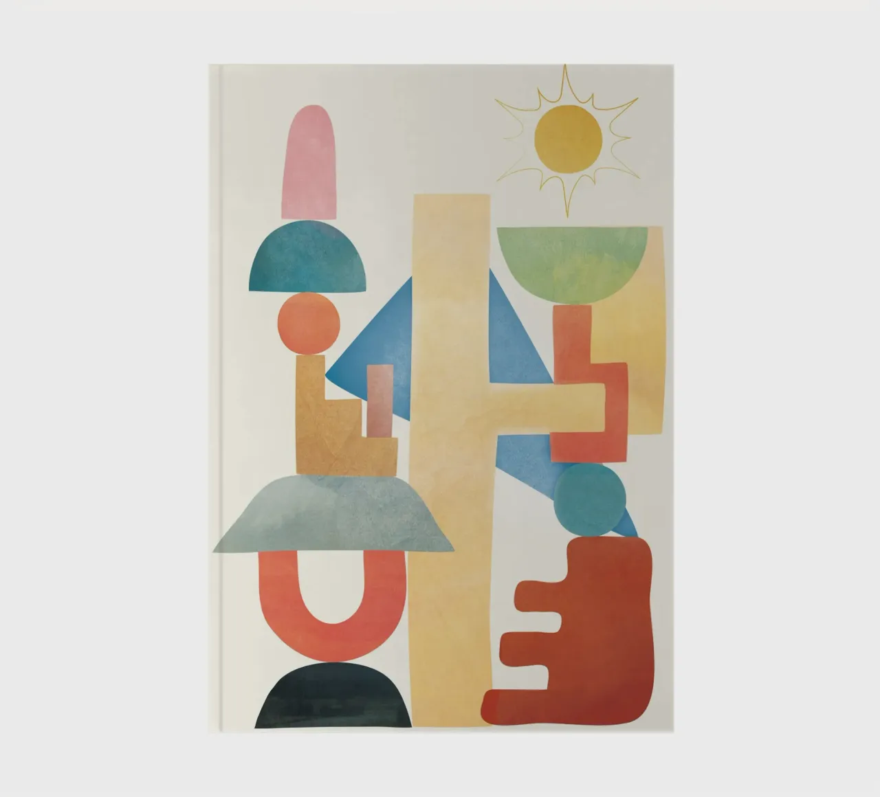 Modern Abstract Art 81 notebook by cityart