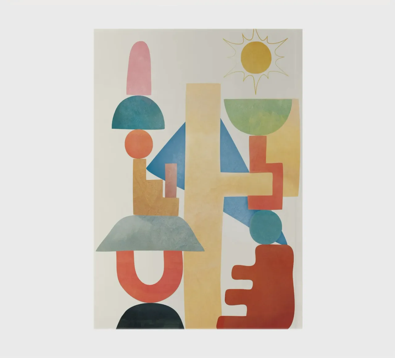 Modern Abstract Art 81 notebook by cityart