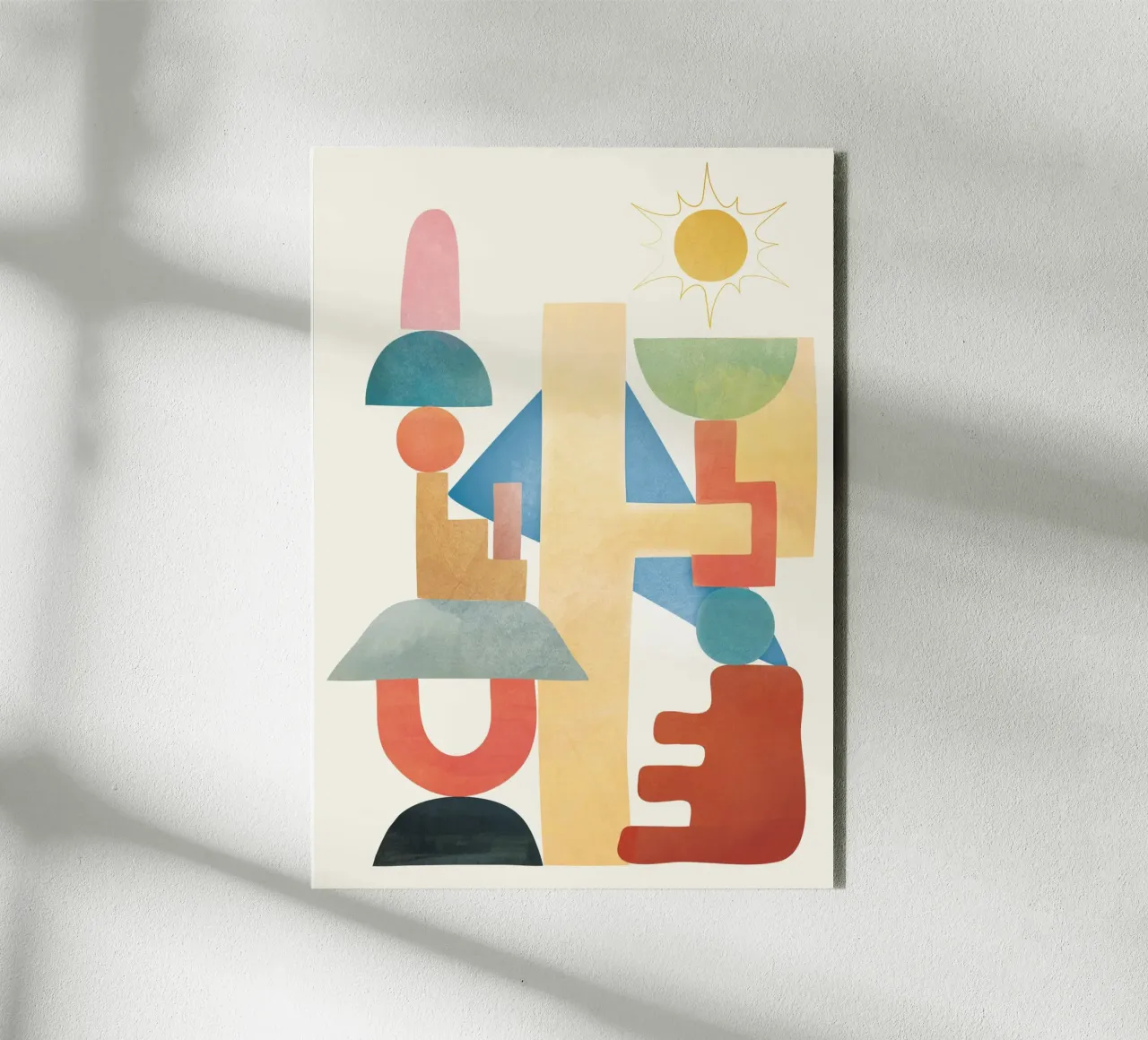 Modern Abstract Art 81 alluminio dibond da cityart