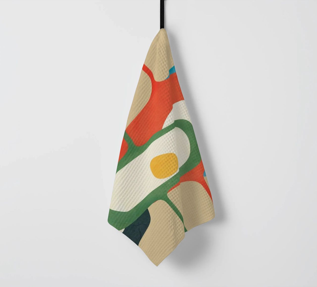 Mid-Century Abstract Balance 04 torchon de cityart