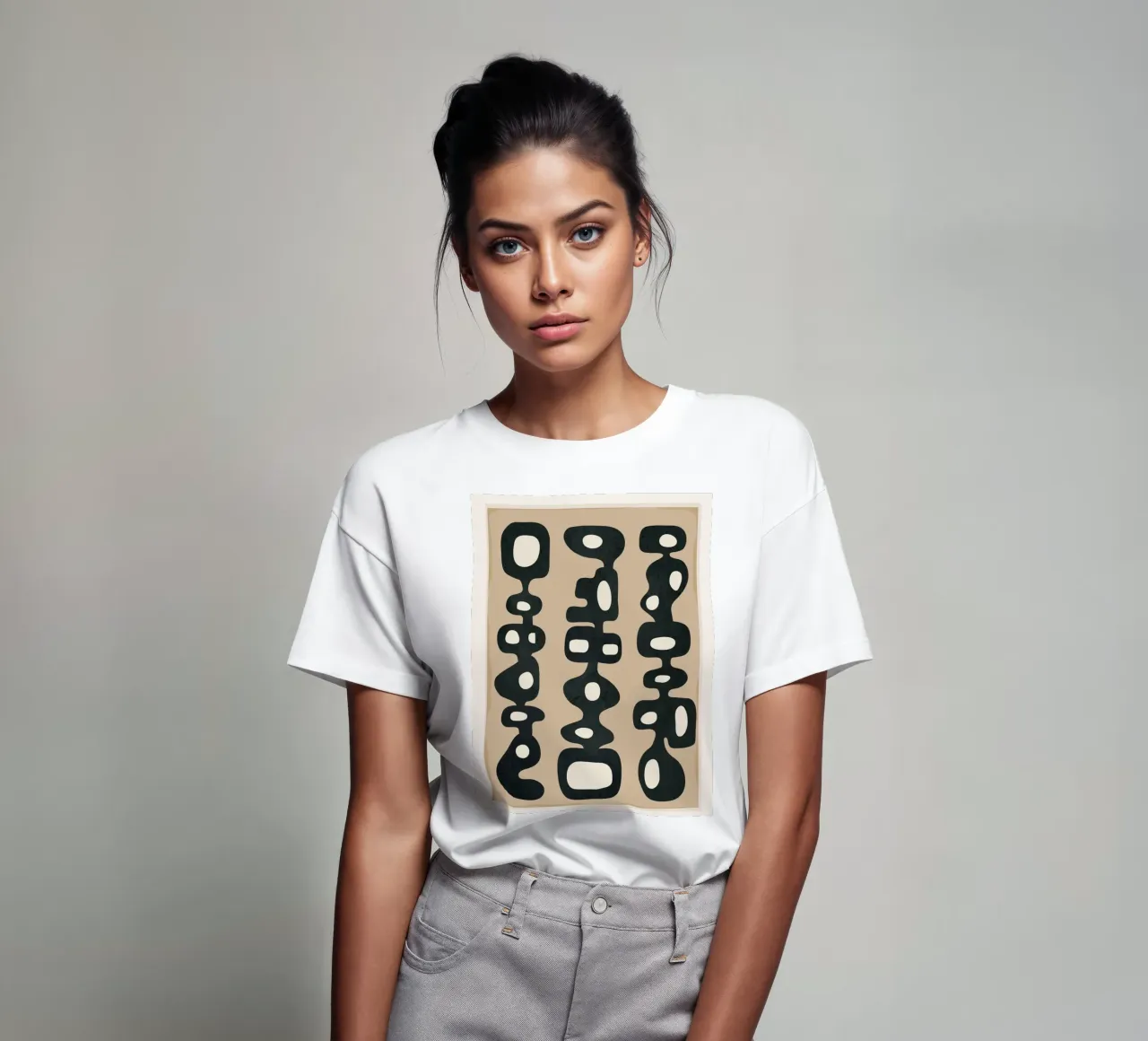 Mid-Century Abstract Balance t-shirt da cityart