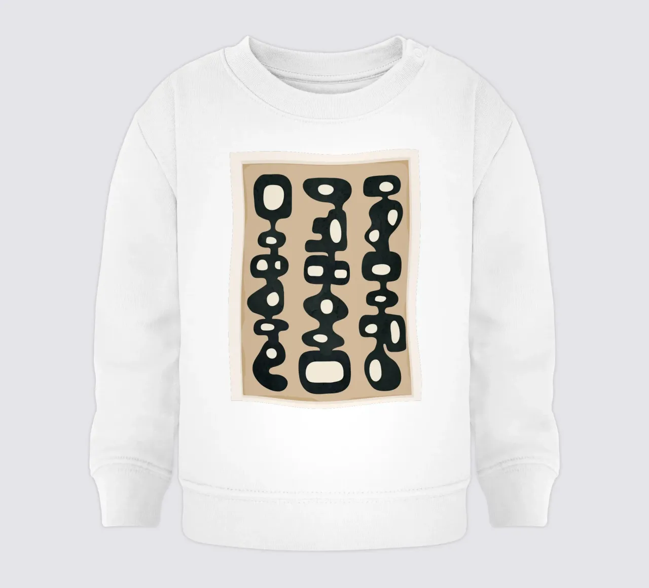 Mid-Century Abstract Balance felpa neonato da cityart