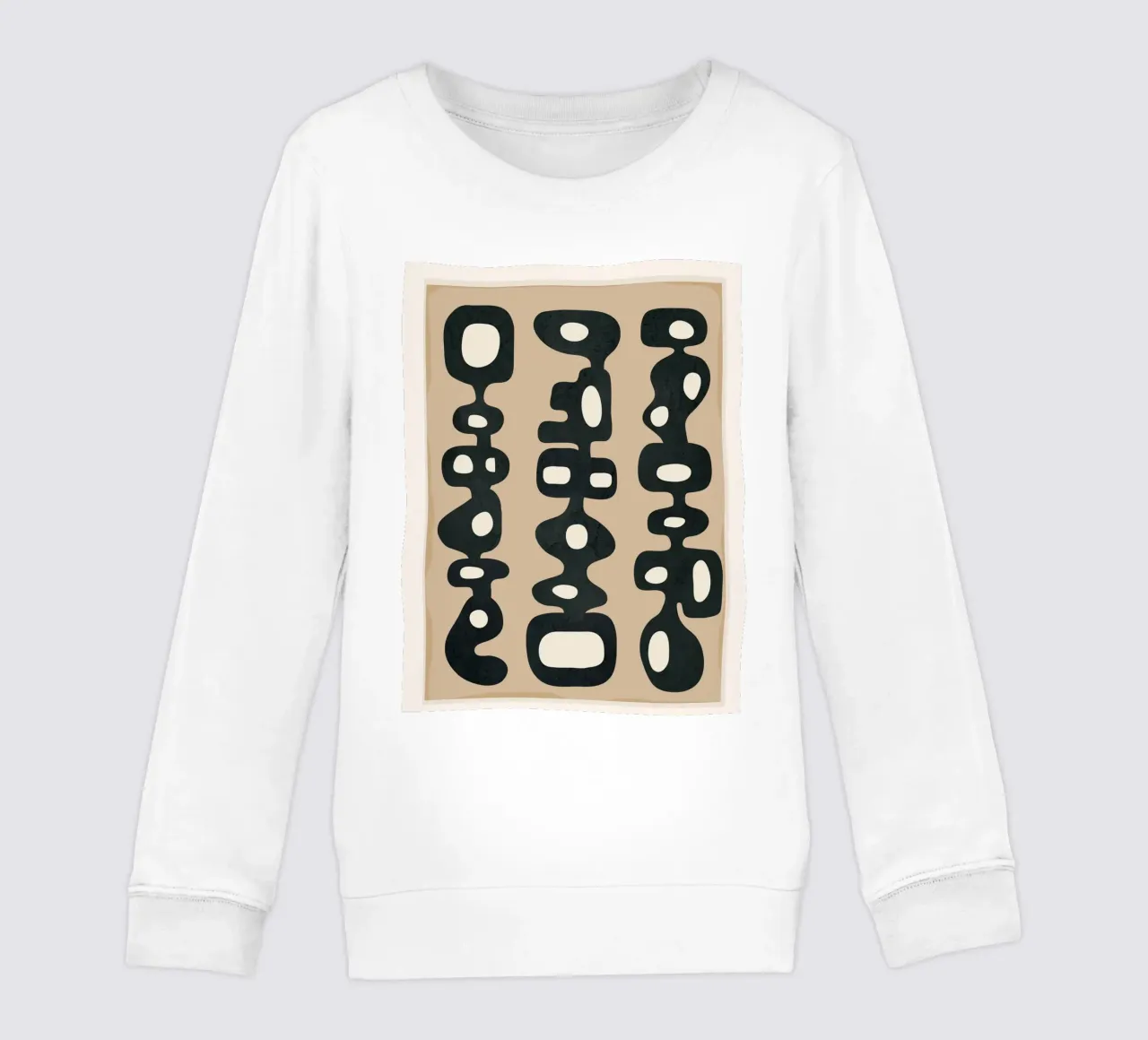 Mid-Century Abstract Balance felpa bambino da cityart