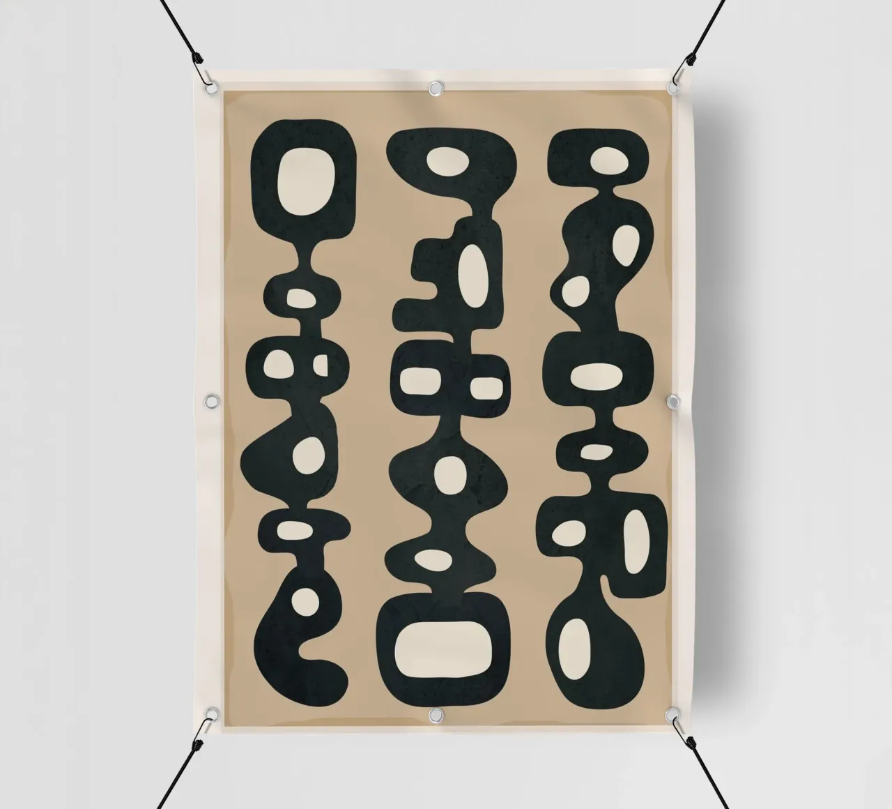 Mid-Century Abstract Balance telo in pvc da cityart