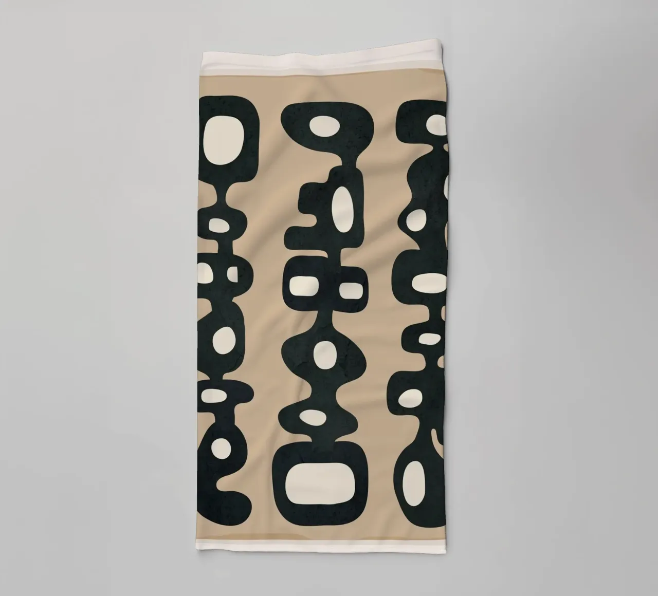 Mid-Century Abstract Balance asciugamano da bagno da cityart