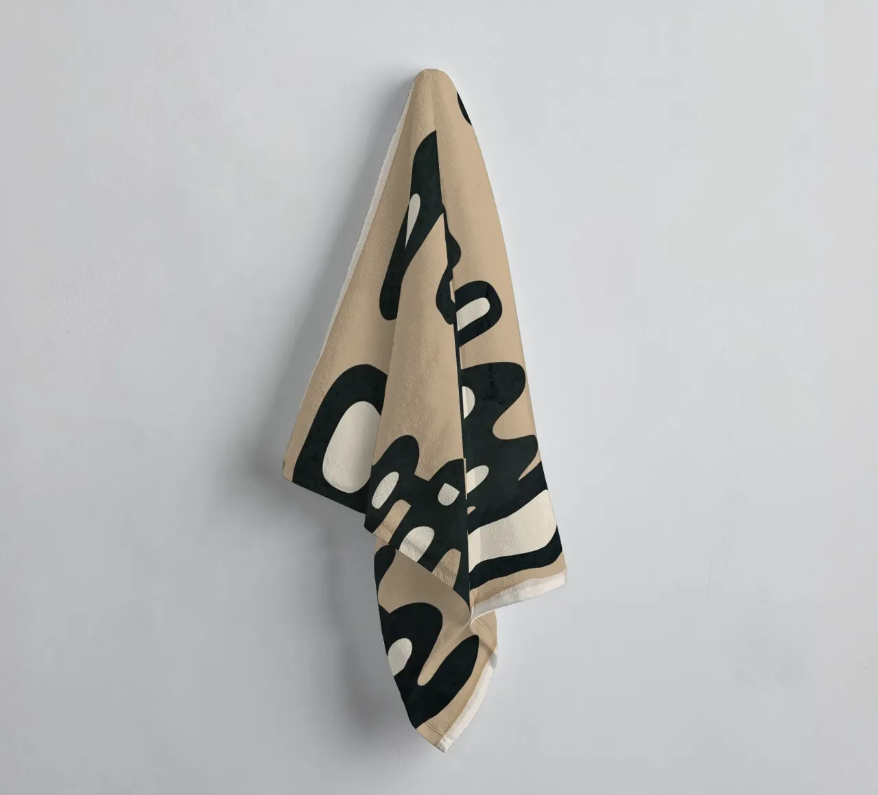 Mid-Century Abstract Balance asciugamano da bagno da cityart