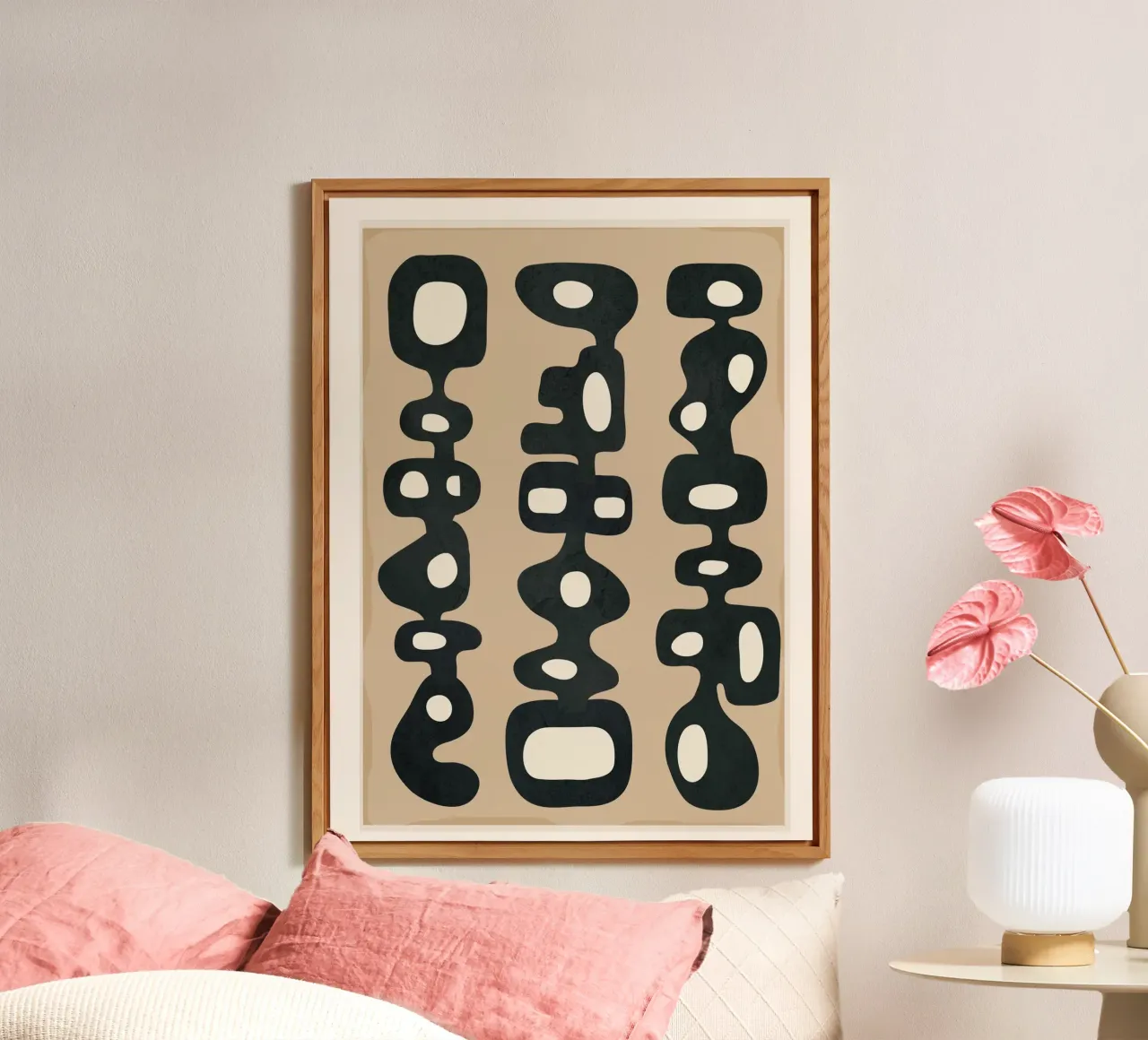 Mid-Century Abstract Balance alluminio dibond da cityart