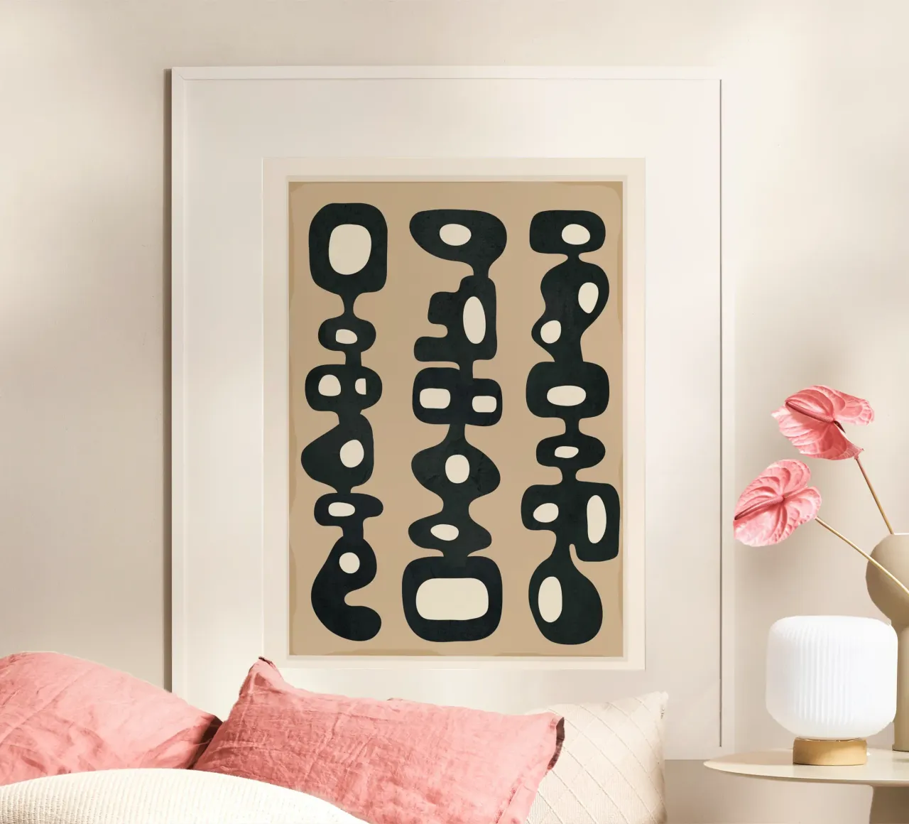 Mid-Century Abstract Balance carta hahnemühle da cityart