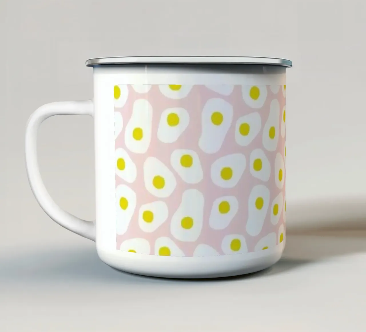 Sunny Side Up tazza in smalto da Maren Gross