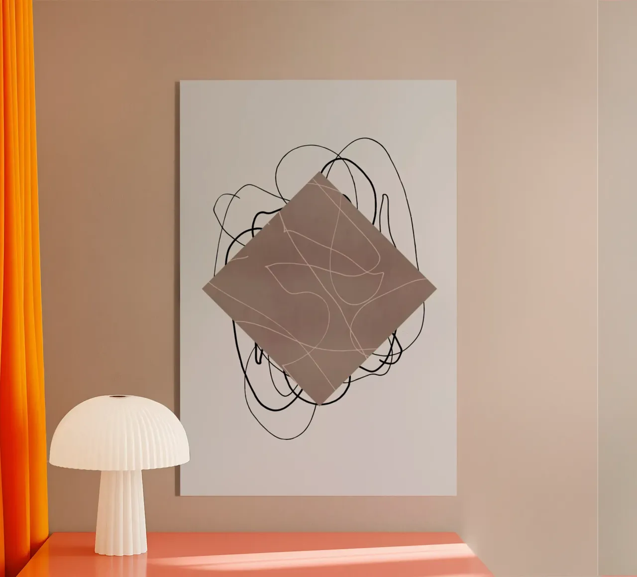 Lines And Shapes 11 plexiglass da Mareike Böhmer