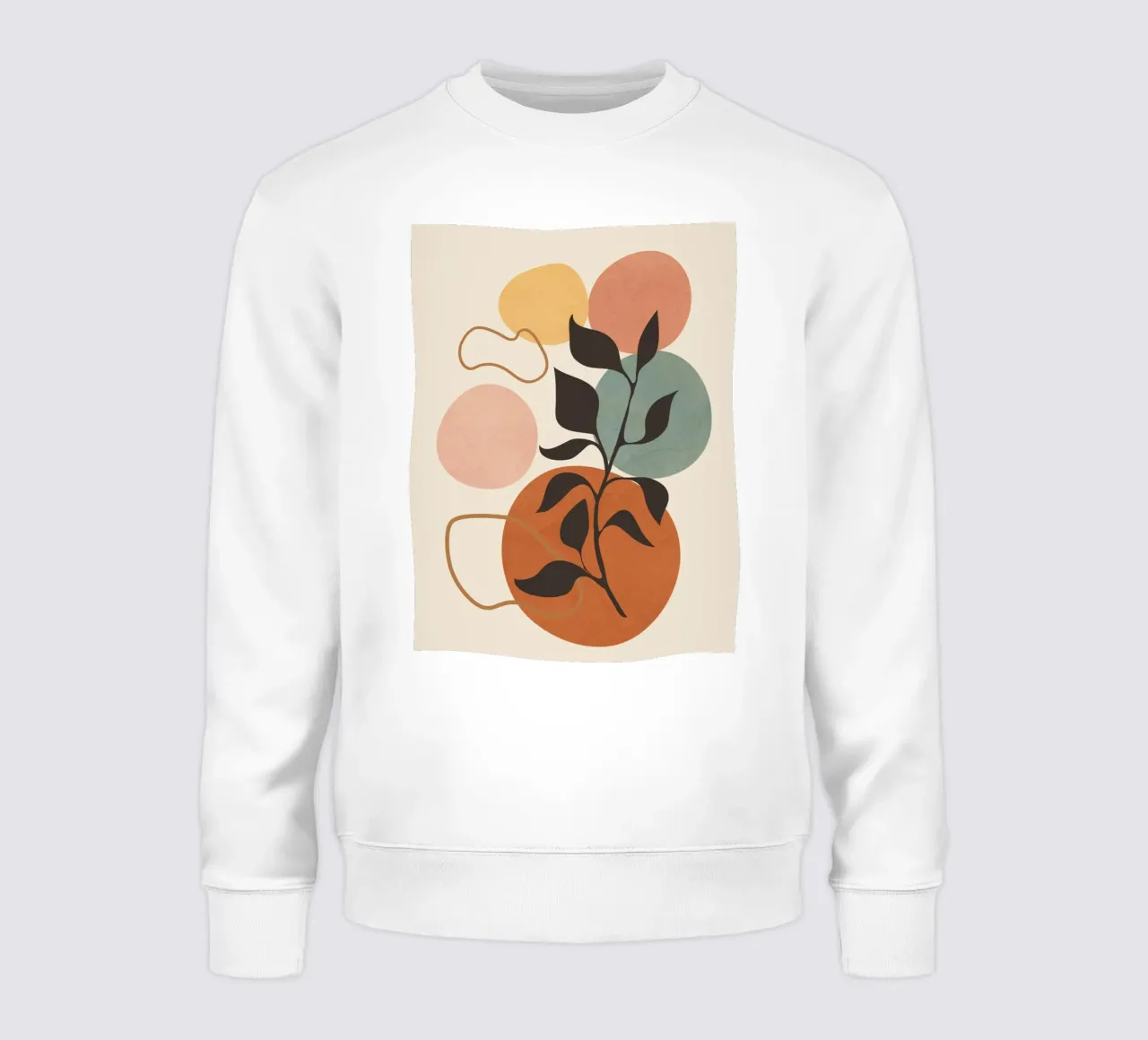 Abstract Minimal Shapes 23 Sweatshirt von cityart