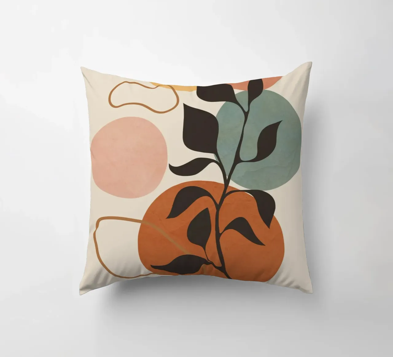 Abstract Minimal Shapes 23 Kissen von cityart