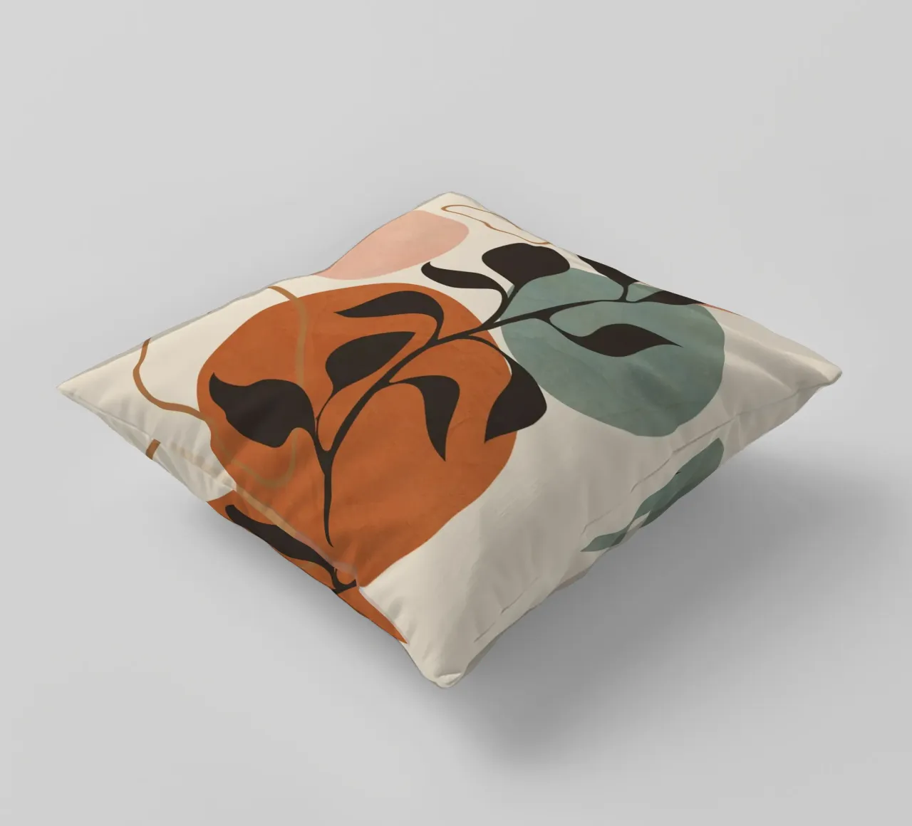 Abstract Minimal Shapes 23 Kissen von cityart