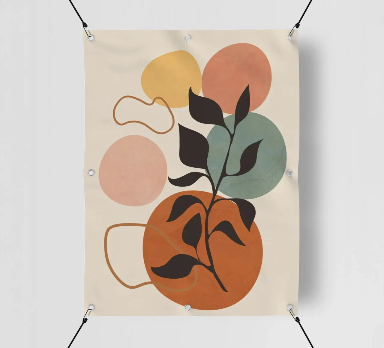 Abstract Minimal Shapes 23 telo in pvc da cityart