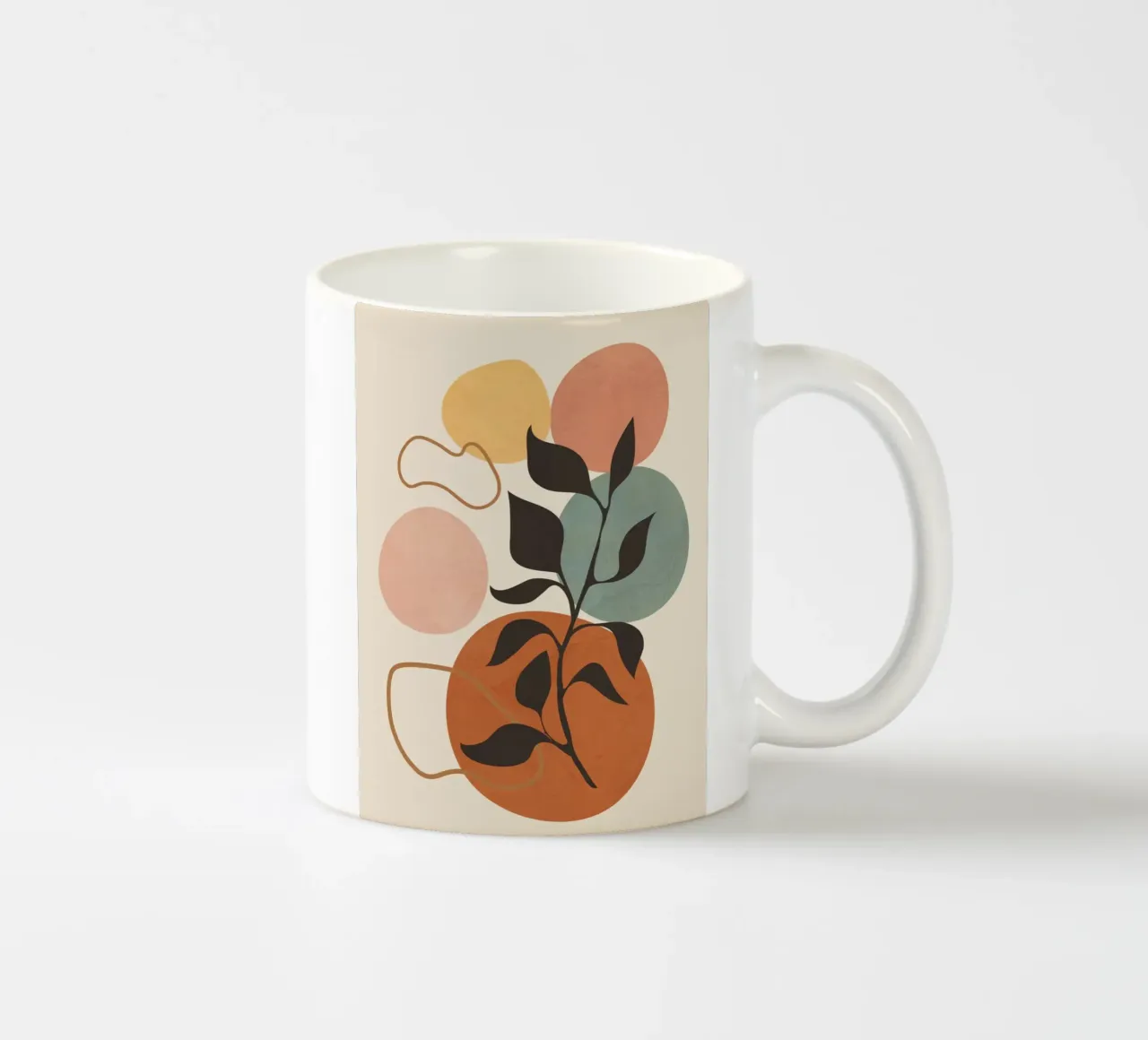 Abstract Minimal Shapes 23 mug en céramique de cityart