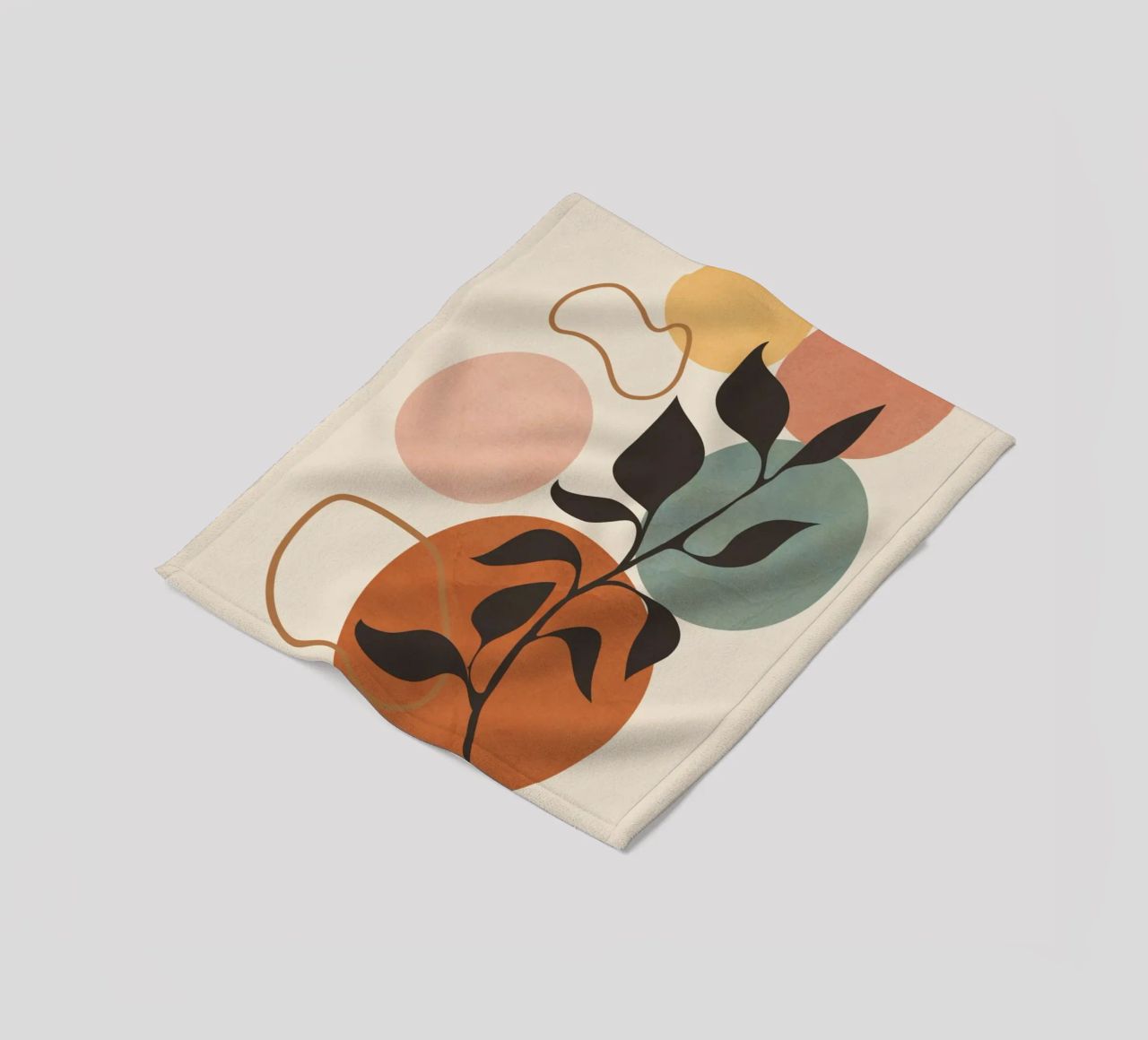 Abstract Minimal Shapes 23 coperta in pile da cityart